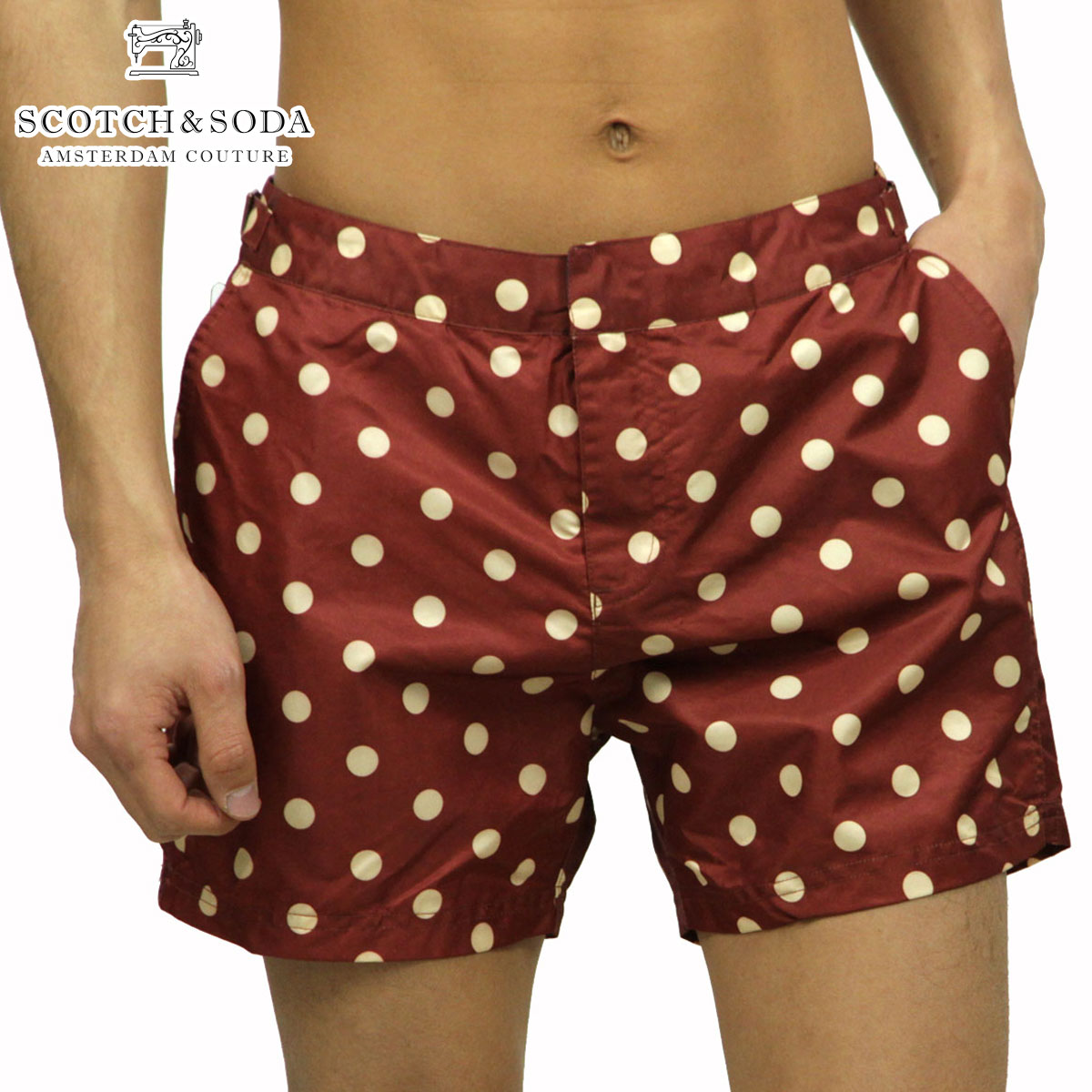 スコッチアンドソーダ ショートパンツ メンズ 正規販売店 SCOTCH＆SODA ボトムス Swimshort poly/nylon swimshort. Sold in bag 84157 A D15S25