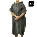 スロウタイド メンズ レディース ポンチョ 正規販売店 SLOWTIDE タオルポンチョ HAYDEN CHANGING EXTRA-WARM TOWEL PO...