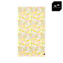 スロウタイド メンズ レディース ビーチタオル 正規販売店 SLOWTIDE ビーチタオル バスタオル PSYCHEDELIC SUNSHINE BEACH BATH TOWEL ST1060 MULTI