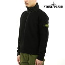 ストーンアイランド ストーンアイランド メンズ ニットジャケット 正規品 STONE ISLAND アウター ジップアップ セーター ジャケット STONE ISLAND CARDIGAN ZIP SWEATER JACKET BLACK 504A3