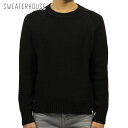 セーターハウス SWEATER HOUSE 正規販売店 メンズ クルーネックセーター CREW NECK KNIT SWEATER 1KN1478 6008 107 BLACK MELANGE