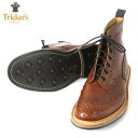 トリッカーズ TRICKERS 正規販売店 カントリーブーツ TRICKER 039 S M2508 WING TIP SHOES MARRON ANTIQUE D00S20