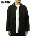 ユニフォーム アウトドア スタンダード アウター メンズ 正規販売店 UNFRM OUTDOOR STANDARD カバーオール STRETCH PICKET SOLAR SENSOR COVERALL JACKET 1A-7136-BK1 BLACK