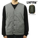 ユニフォーム アウトドア スタンダード メンズ ベスト 正規販売店 UNFRM OUTDOOR STANDARD リバーシブル ボア フリース アウター C /...
