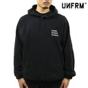 ユニフォーム アウトドア スタンダード メンズ パーカー 正規販売店 UNFRM OUTDOOR STANDARD プルオーバー ロゴ フリース フーディー U...