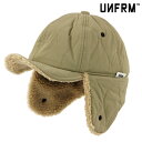 ユニフォーム アウトドア スタンダード メンズ レディース イヤーフラップキャップ 正規販売店 UNFRM OUTDOOR STANDARD 帽子 6PANEL...