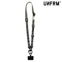 ユニフォーム アウトドア スタンダード メンズ レディース ショルダーストラップ 正規販売店 UNFRM OUTDOOR STANDARD アクセサリー ストラップ MILITARY MULTI SHOULDER STRAP AS-0869 DARK GRAY