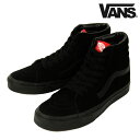 oY Y Xj[J[ K̔X VANS XP[gnC C VANS SK8-HI BLACK/BLACK VN000D5IBKA