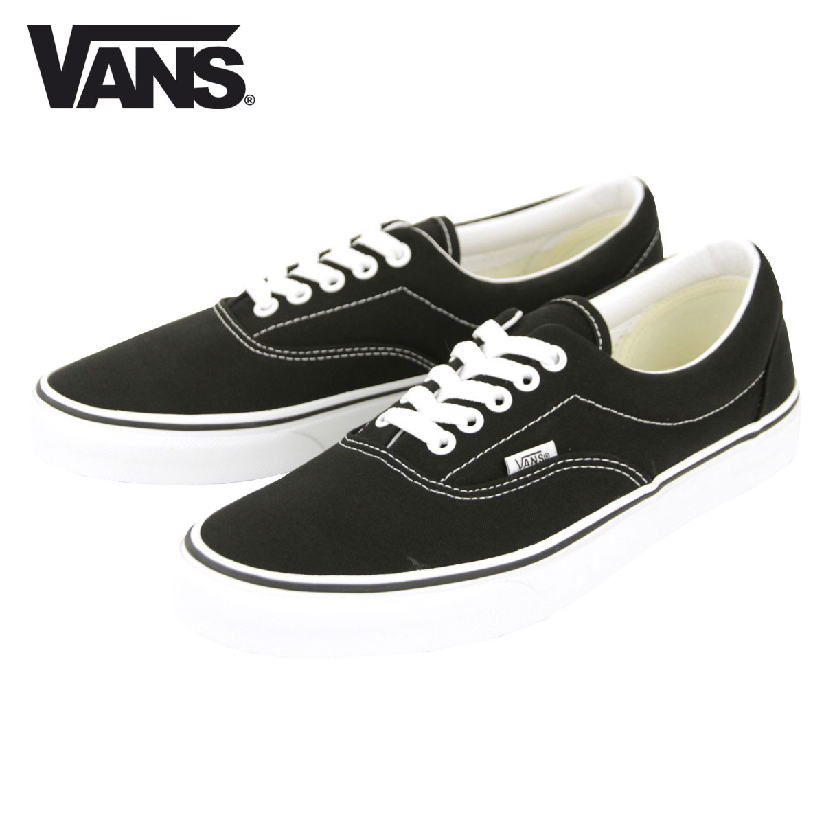 バンズ スニーカー メンズ 正規販売店 VANS スニーカー エラ VANS ERA BLACK VN000EWZBLK