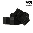 リー ワイスリー メンズ ベルト 正規品 Y-3 ロゴ Y-3 BELT IU4623 BLACK