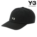 ワイスリー メンズ レディース キャップ 正規品 Y-3 ロゴ コットン 帽子 Y-3 DAD CAP IN2391 BLACK