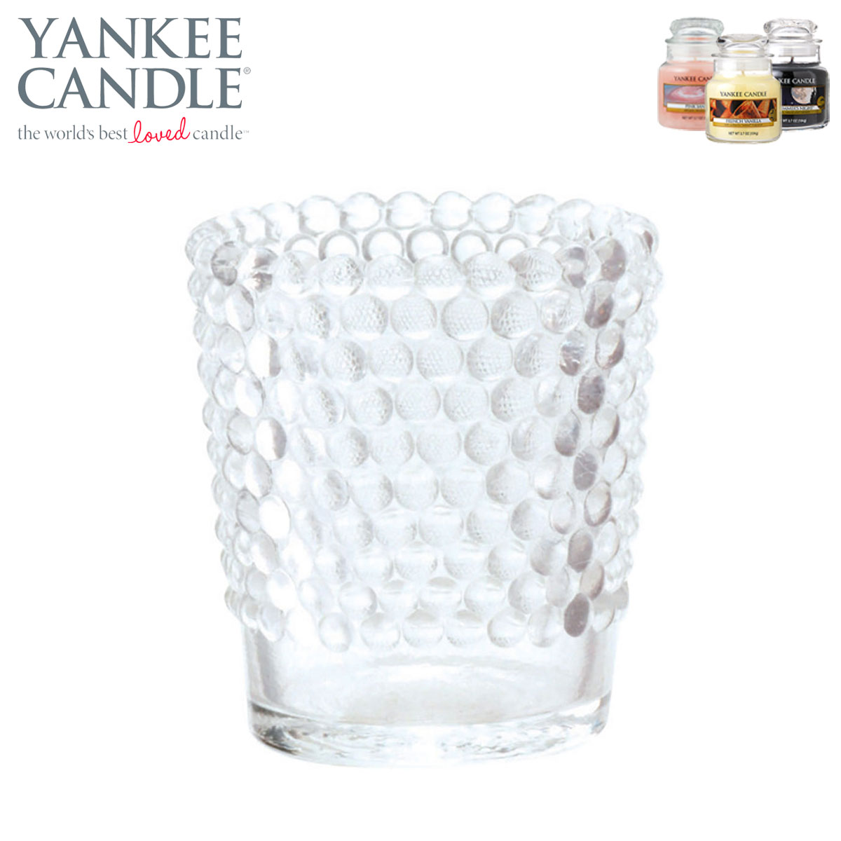 ヤンキーキャンドル YANKEE CANDLE 正規販売店 ホビネルグラス クリスタル S77400000C 4901435974514