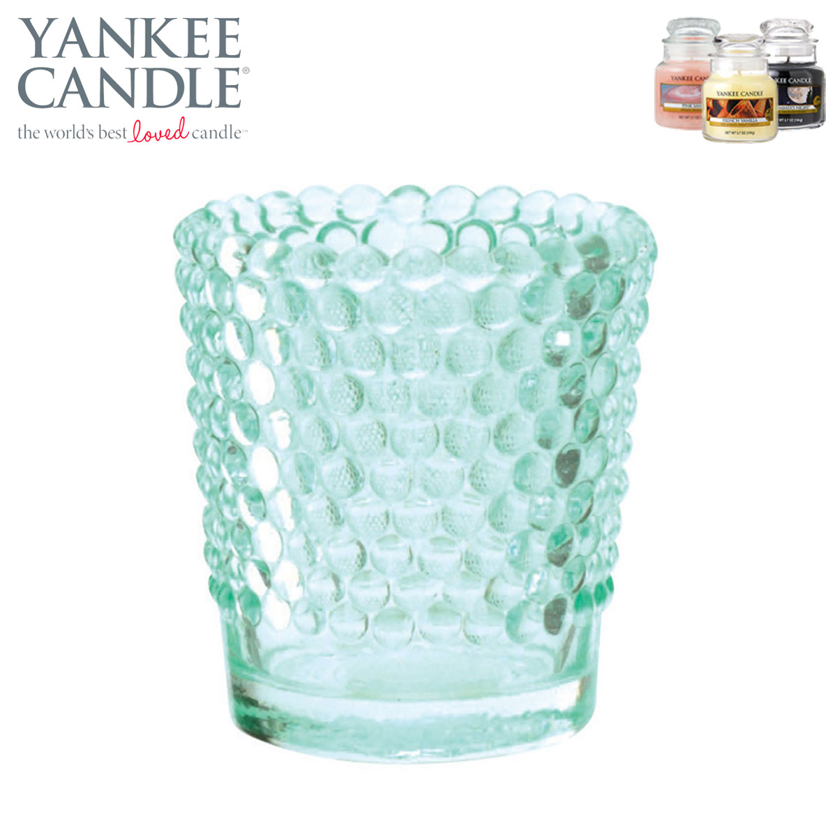 ヤンキーキャンドル YANKEE CANDLE 正規販売店 ホビネルグラス エメラルド S77400000EM 4901435774060 父の日 プレゼント ラッピング