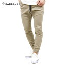 ゼンローブ ボトムス メンズ 正規販売店 ZANEROBE シュアショット ジョガーパンツ SURESHOT CHINO JOGGER PANTS 700JP-STA SANDSTONE