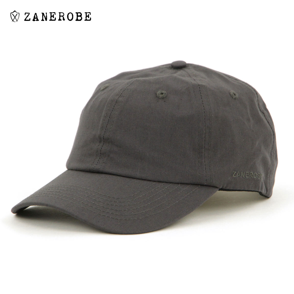 ゼンローブ キャップ メンズ レディース 正規販売店 ZANEROBE 帽子 6 PANEL CAP DARK GREY 901-NR