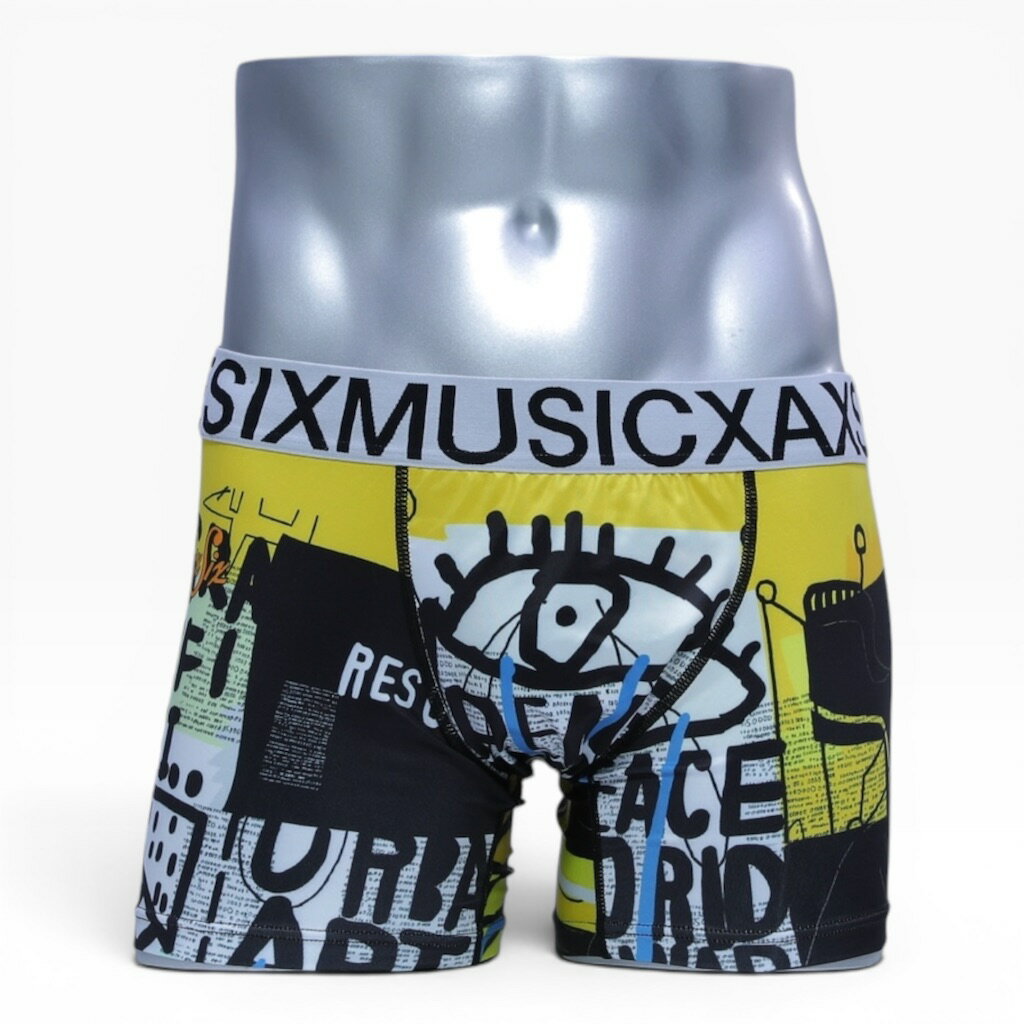 　ART PATTERN ボクサーパンツ メンズ 全3サイズ M-XL 男性 オールシーズン ポリエステル デザイン オシャレ アート プレゼント 彼氏 旦那 父の日 ギフト クーポン お買い物マラソン