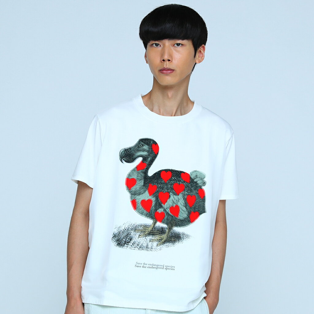  DODO RED LIST Tシャツ メンズ ウィメンズ レディース 半袖 白 全4サイズ S-XL 男性 女性 春夏用 ポリエステル 3D プレゼント ギフト 彼氏 旦那 クーポン お買い物マラソン