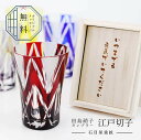 切子グラス 名入れ 田島硝子 【 江戸切子 タンブラー - 石目星重紋 - 】 還暦祝い プレゼント ギフト 実用的 切子 グラス 高級 父親 70代 祖父 80代 上司 男性 60代 定年退職 記念品 還暦 古希 喜寿 傘寿 米寿 卒寿 白寿 百寿 お祝い 送料無料 翌々営業日出荷