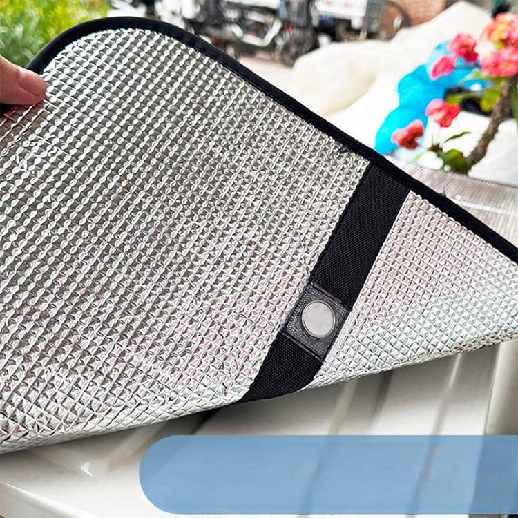 室外機 室外機カバー エアコン 日光対策 アルミ 大型 マグネット 日除け ワイド エ...