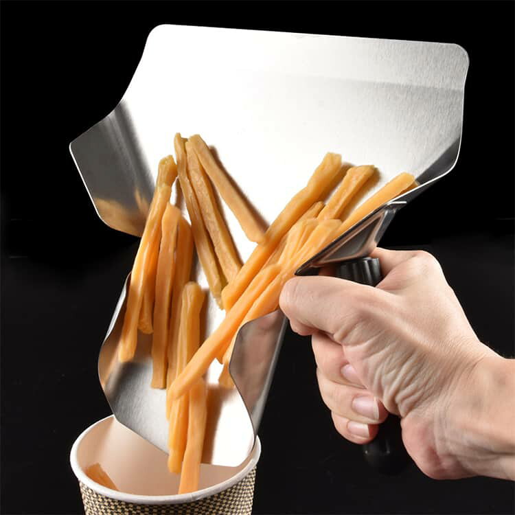 チップスクープ 2種類 スコップ フライドポテト フライ 食品 軽量 フードスクープ ポテトシャベル チップスクープ 業務用 耐久性 スクープ ポップコーンスクープ ステンレス 防錆 飲食店 フライヤー用 袋詰め 盛り付け 調理器具 キッチンツール 便利 miyabi99-10017046 MIYABI99 楽天市場店 サンプル画像3