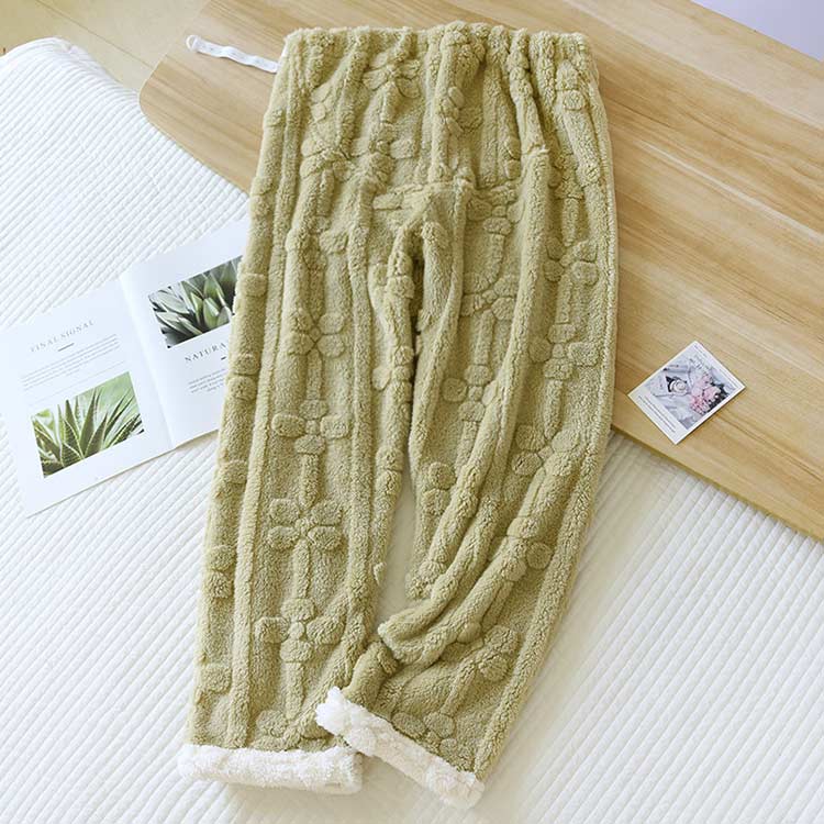 産前 マタニティ 暖かい レディース マタニティパンツ ルームパンツ ボア 産後 マタニティパジャマ もこもこ 大きいサイズ 妊婦服 ルームウェア ズボン 防寒 フリース ウエスト調整 マタニティルームウェア 部屋着 ふわふわ 3