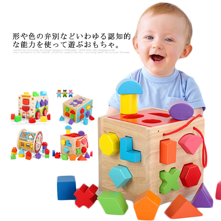 型はめ 知育 パズル ボックス 知育玩具 積み木 木のおもちゃ 型はめおもちゃ 立体 色彩 感覚 赤ちゃん おもちゃ ボックス 木製 ブロック おもちゃ 木のパズル かたはめ 遊び ゲーム 子ども ギフト 出産祝い プレゼント