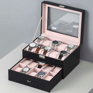 時計ケース 20本 腕時計ケース コレクションボックス ウォッチケース ディスプレイケース ウォッチボックス アクセサリー ブレスレット
