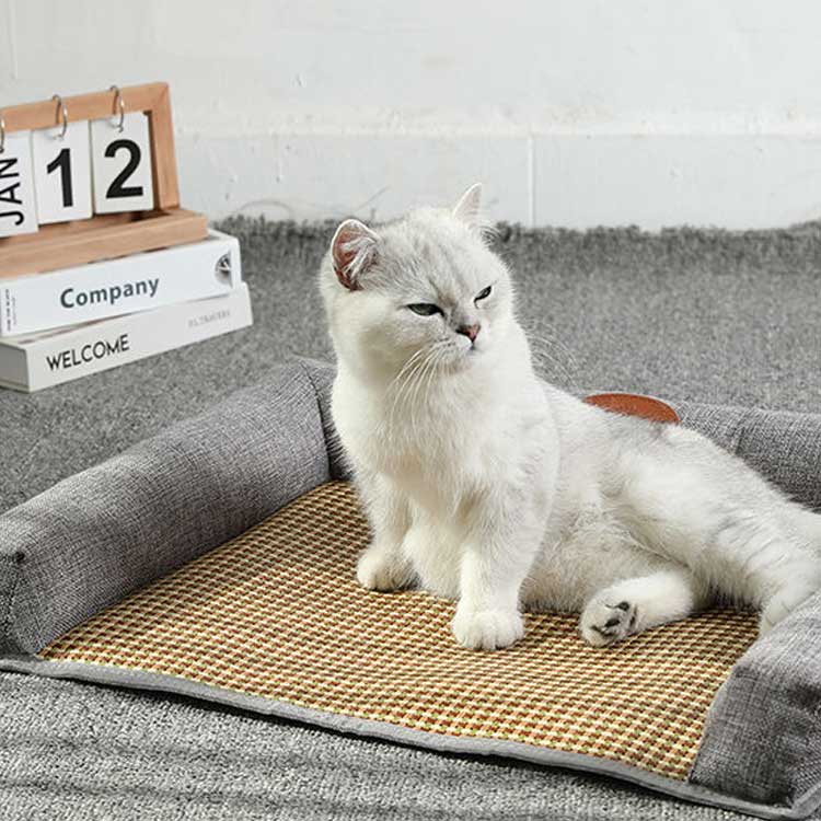 ペットベッドクールマット 猫犬用 ひんやりマット 猫犬用 クッション ペットマット...