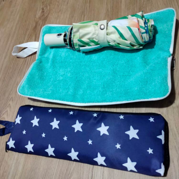 全4サイズ 超吸水 傘カバー 折り畳み傘ケース 吸水ポーチ 水滴吸収 送料無料 傘入...