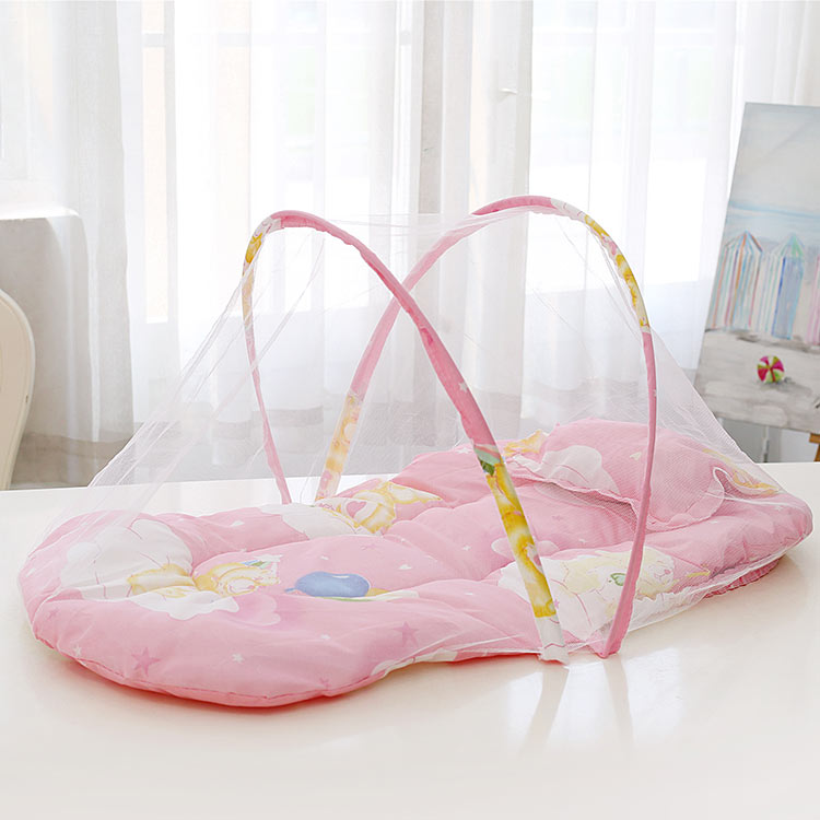 赤ちゃん用蚊帳 夏用必需品 360°全方位 ガード 防蚊対策 ベビー 快眠 ワンタッチ ...
