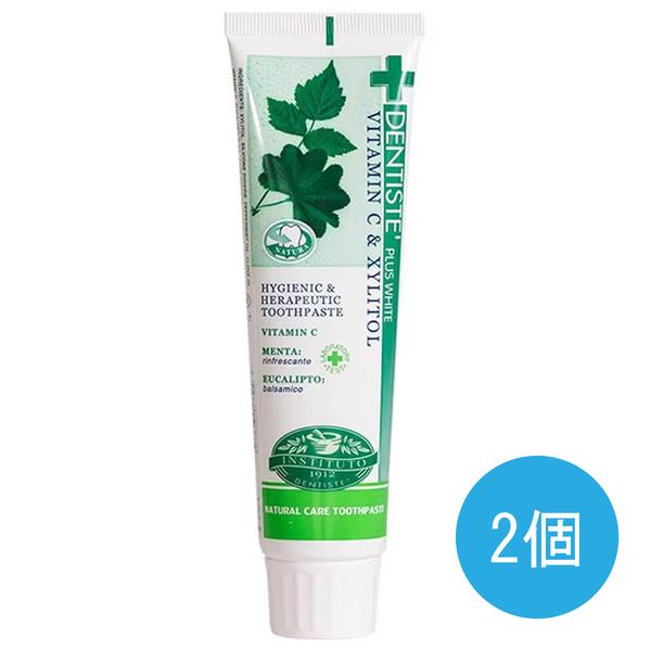 2個 デンティス 歯磨き粉 DENTISTE チューブタイプ 100g 口臭 おすすめ 人気 口臭ケア 歯みがき粉 はみがきこ オーラルケア 歯みがき ハミガキ粉 爽快 目覚めてすぐ キス ブレスケア におい スッキリ 息ケア 洗浄 ミント リベルタ