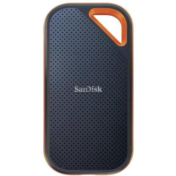 ポータブルSSD 1TB 外付けSSD USB3.2 Gen2 高速 R:2000MB/s W:2000MB/s USB-A/USB-C両対応 海外リテール品（SDSSDE81-1T00-G25）サンディスク Extreme 並行輸入品 SanDisk