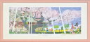 【はりたつお】 「満開」 絵画 アートパネル インテリア 額装品 プレゼント 大全紙