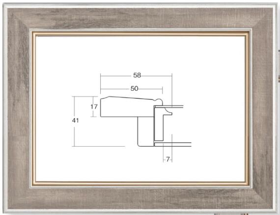 額縁 F12/（606×500ミリ） 軽量タイプ　油絵用額縁 8163　全サイズUVカットアクリル仕様　裏板グリーンエンボス　全サイズ23mm厚対応 油絵額縁【ホワイト】油彩用額縁【チャコール】額縁