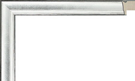 オーダーサイズ・オリジナルフレーム・別注フレーム・カスタムフレーム製作 LARSON-JUHL（ラーソン・ジュール） A-21027 カラー：銀　縦＋横の寸法(実寸・組寸)計 500〜599mmまで