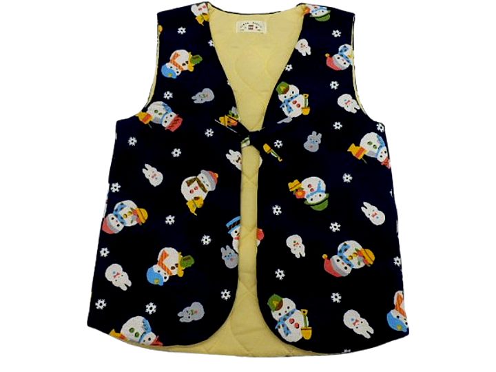 ちゃんちゃんこ 子供 日本製 キッズ 男の子 はんてん 半天 半纏 中綿 かわいい made in japan ポンチョ..