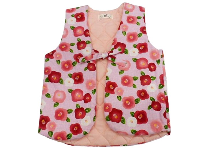 ちゃんちゃんこ 子供 日本製 キッズ 女の子 はんてん 半天 半纏 中綿 パッチワーク かわいい made in j..