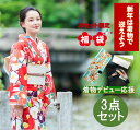 新年は着物で迎えよう 洗える着物 福袋 着付け お稽古 小紋 着物福袋 レディース 冬服 限定30セット 販売 着物 初心者にも 安心 小紋着物 3点フルセット...