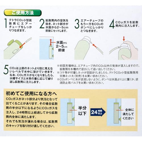 �ƥȥ� (Tetra) CO2���å� ���𥤥��������� ������Ĺ¥�ʺ� ���� �����ú�� ���Ĵ����