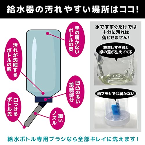 ���󥳡� (SANKO) ����� �ܥȥ����� �ߥ� �֥饷 ��Ĺ��18cm �ʤ��� �ڥå��� ��嵡 ����� ��ưʪ �ϥॹ���� �ߥ˥����� ������Ǳ��줬��Ȥ��� BA-89