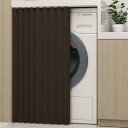 YKFN カフェカーテン 小窓用 1級遮光 カーテン 130cm丈 90cm幅 1枚 完全遮光 間仕切り カーテン 一級 遮光カーテン 断熱防寒 遮熱 おしゃれ...