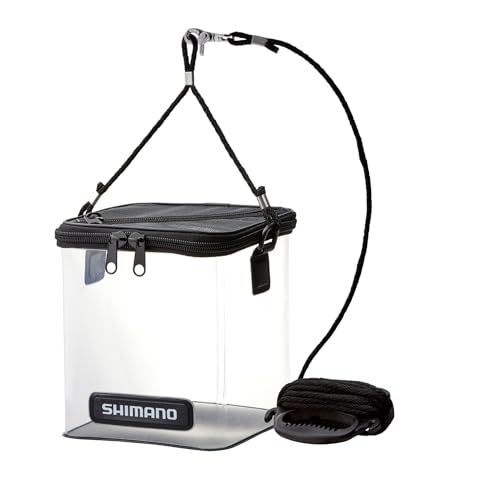 シマノ(SHIMANO) メッシュ水汲みバッカン BK-001X クリア 21cm