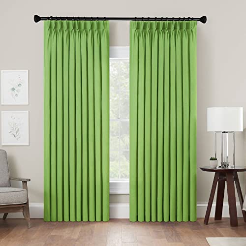 OKUYOSHI カーテン 1級 遮光 カーテン 4枚セット 断熱 防音 省エネ 節電対策 昼夜目隠し UVカット 厚手 防寒 形態安定加工済み タッセル フック付き 洗える レースカーテン 透けない 寝室 リビン