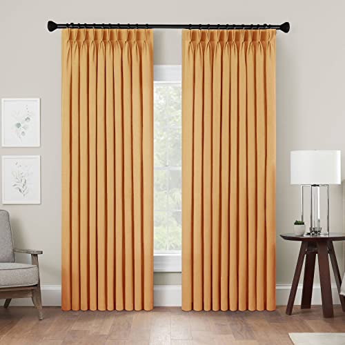 OKUYOSHI カーテン 遮光1級 断熱 防寒 防音 省エネ 節電対策 昼夜目隠し UVカット 形態安定加工済み タッセル フック付き 洗える 厚手 遮熱 遮音 無地 寝室 リビング用 curtain カーテン おしゃれ