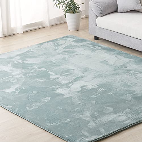 タンスのゲン ラグ 2畳 185×185cm【高反発/極厚25mm】厚手 フランネル生地 ホットカーペット対応 滑り止め ラグマット カーペット 北欧 おしゃれ 65010002 (77442)