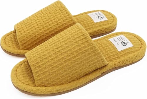 [エンプティオ] ワッフル ルームシューズ 洗える 歩きやすい 外縫い 可愛い 北欧 カワイイ レディース ..