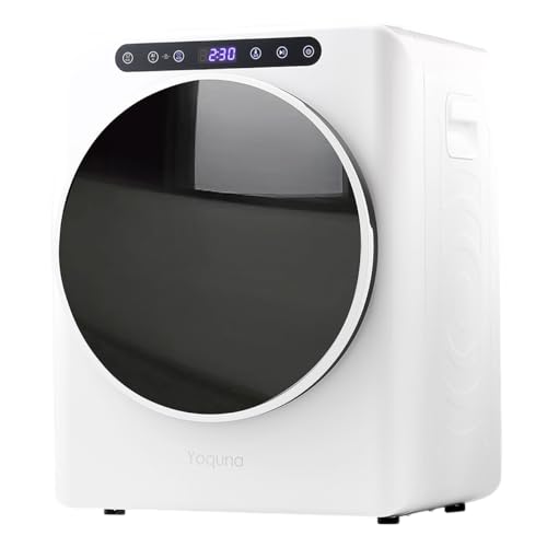 Yoquna 衣類乾燥機 3kg【SNS1000万再生突破】 UV消臭 除菌 タイマー5段階 乾燥検知 自動停止 衣類 布団..