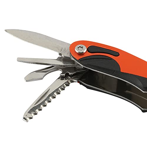 スイステック(Swiss+Tech) マルチツール 12IN1 ST36019 オレンジ/ブラック one size