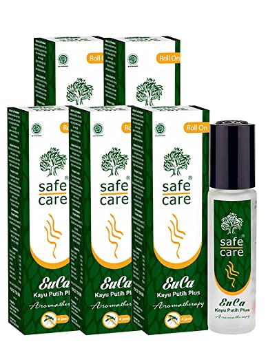 safe care(セーフケア) ユ―カオイル ロールオン 10mL×5本セット アロマオイル メントール配合