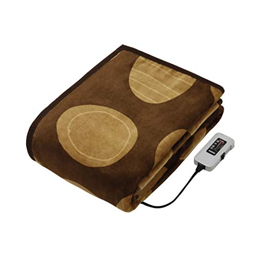 Sugiyama【Premium Boa】プレミアムボア 電気敷毛布 ロング SSW20SL09(MC) モダンサークル